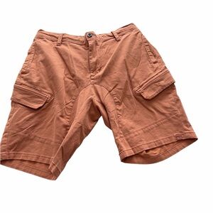 Micros Men's Cargo Shorts in Rust Size 32 NWT
